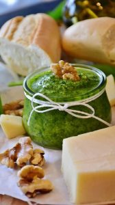 Foto 2: salsa de Pesto. Fuente: Pinterest.com